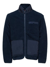 Carica l'immagine nel visualizzatore di Gallery, Sterling Fleece Jacket - Sky Captain - Selected Homme - Blue 2
