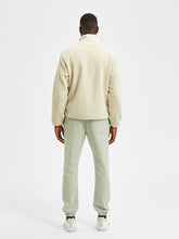 Carregar imagem no visualizador da galeria, Sterling Fleece Jacket - Oatmeal - Selected Homme - White 4