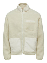Carregar imagem no visualizador da galeria, Sterling Fleece Jacket - Oatmeal - Selected Homme - White 2