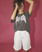 Load image into Gallery viewer, Paya tee - Gray Stone washed - Sisters Point - Black 2