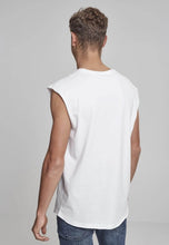 Load image into Gallery viewer, Sleeveless Tee - White - TeeShoppen - White 3