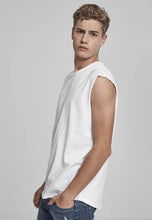 Load image into Gallery viewer, Sleeveless Tee - White - TeeShoppen - White 2