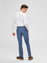 Afbeelding in Gallery-weergave laden, SLHSLIM-CARLO FLEX STRUC PANTS B NOOS - Dark Blue - Selected Homme - Blue 2