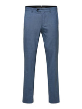 Afbeelding in Gallery-weergave laden, SLHSLIM-CARLO FLEX STRUC PANTS B NOOS - Dark Blue - Selected Homme - Blue 5