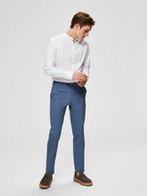 Afbeelding in Gallery-weergave laden, SLHSLIM-CARLO FLEX STRUC PANTS B NOOS - Dark Blue - Selected Homme - Blue 3