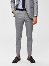 Load image into Gallery viewer, Slim fit suit pants - Light Gray - Selected Homme - Grey