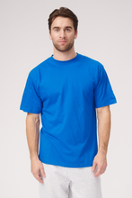 Cargar imagen en el visor de la galería, Oversized T-shirt - Swedish Blue - TeeShoppen - Blue