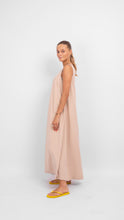 Load image into Gallery viewer, Prisilla V-Neck Midi Dress - Cement - VILA - Khaki 2