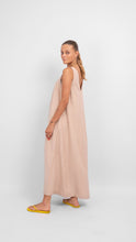 Load image into Gallery viewer, Prisilla V-Neck Midi Dress - Cement - VILA - Khaki 4