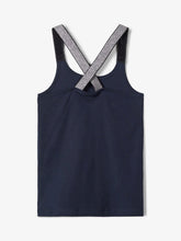 Load image into Gallery viewer, Top with glitter details - Dark Blue - Name It - Blue 2