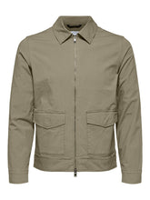 Cargar imagen en el visor de la galería, Travis Zip Jacket - Tree House - Selected Homme - Khaki 3