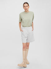 Load image into Gallery viewer, Zelda High Waist Loose Shorts - Gray - Vero Moda - Grey 5