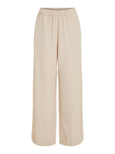 Carregar imagem no visualizador da galeria, Prisilla High Waist Wide Pants - Cement - VILA - Khaki