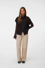 Carica l'immagine nel visualizzatore di Gallery, Bang Rib Highneck Zipper Vest - Chocolate Torte
