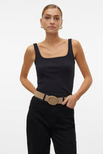Load image into Gallery viewer, Chloe Short Square Top - Black
