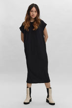 Charger l'image dans la galerie, Phoenixy Cap Sleeve Calf Dress - Black
