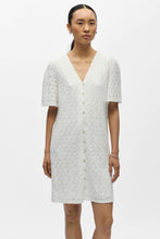 Load image into Gallery viewer, Laila V-Neck Dress - Cloud Dancer
