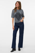 Load image into Gallery viewer, Bliss 2/4 Poloneck Pullover -  Medium Grey Melange
