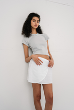 Load image into Gallery viewer, Elisa Wrap Skirt - White
