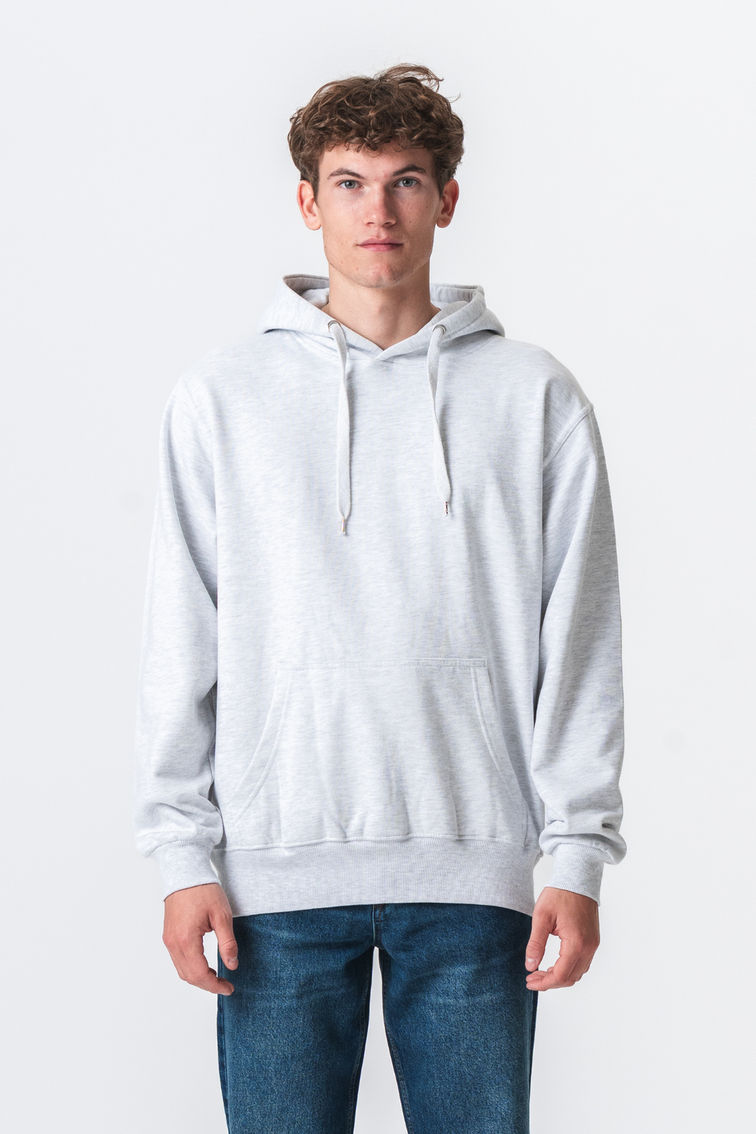 Sweat à capuche de base - Ash Grey