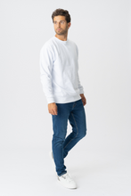 Carregar imagem no visualizador da galeria, Camisola com gola redonda - Branco
