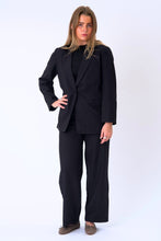 Carica l'immagine nel visualizzatore di Gallery, Blazer oversize - nero
