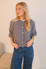 Load image into Gallery viewer, Mary Short Sleeved Knit - Grey
