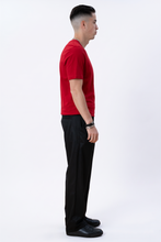 Load image into Gallery viewer, Basic Vneck t-shirt - Red
