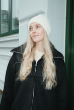 Load image into Gallery viewer, Ribbed Beanie - Light Beige

