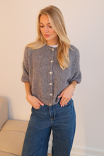 Load image into Gallery viewer, Mary Short Sleeved Knit - Grey
