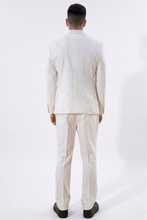 Load image into Gallery viewer, Classic Blazer - White Pinstripe
