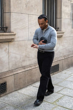 Load image into Gallery viewer, Straight Cotton Chino - Black
