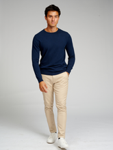 Load image into Gallery viewer, Basic Knit Crewneck - Navy

