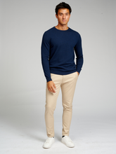 Load image into Gallery viewer, Basic Knit Crewneck - Navy
