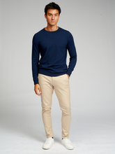 Load image into Gallery viewer, Basic Knit Crewneck - Navy
