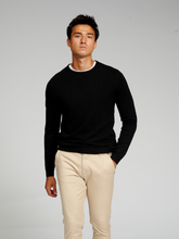 Load image into Gallery viewer, Basic Knit Crewneck - Black
