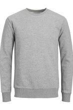 Load image into Gallery viewer, Basic Crewneck Sweat - Light Grey Melange
