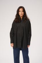 Carica l&#39;immagine nel visualizzatore di Gallery, Camicia oversize - nero
