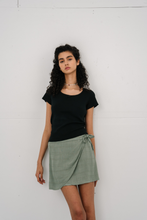 Load image into Gallery viewer, Elisa Wrap Skirt - Khaki
