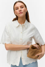Load image into Gallery viewer, Lysa Color Brod Shirt - Bright White
