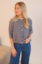 Load image into Gallery viewer, Mary Short Sleeved Knit - Grey
