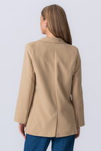 Load image into Gallery viewer, Claire Oversized Blazer - Beige
