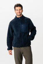 Load image into Gallery viewer, Fleece Jacket - Navy
