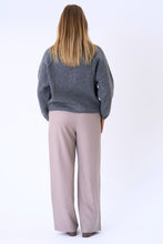 Load image into Gallery viewer, Selma Knit Zipper - Grey
