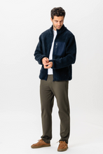 Load image into Gallery viewer, Fleece Jacket - Navy
