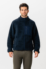 Load image into Gallery viewer, Fleece Jacket - Navy
