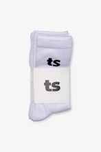 Load image into Gallery viewer, Tennis Socks - White
