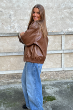 Load image into Gallery viewer, Elena Oversized Jacket - Brown

