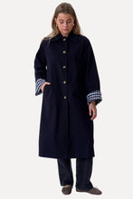 Load image into Gallery viewer, Livia Trenchcoat - Navy
