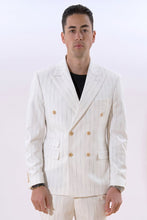 Load image into Gallery viewer, Classic Blazer - White Pinstripe
